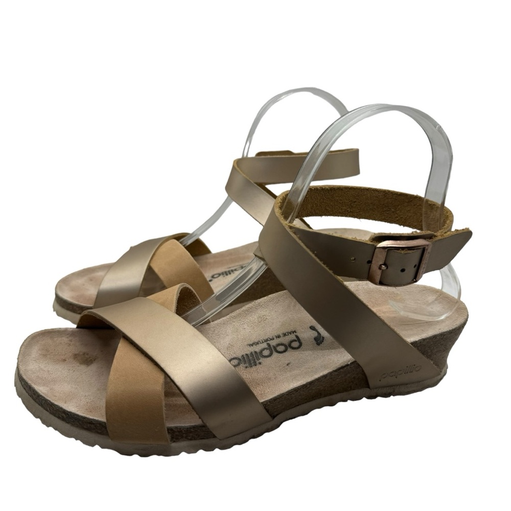 Papillio by Birkenstock Ankle Strap Wedges Sandal - Women's 39